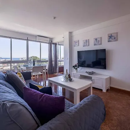 Appartement Acogedor, Terraza, Piscina Y Mar