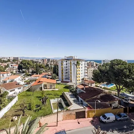 Acogedor, Terraza, Piscina Y Mar Appartement Benalmádena