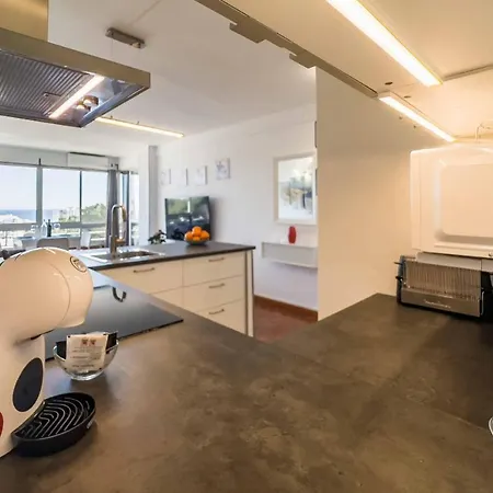 Acogedor, Terraza, Piscina Y Mar Appartement
