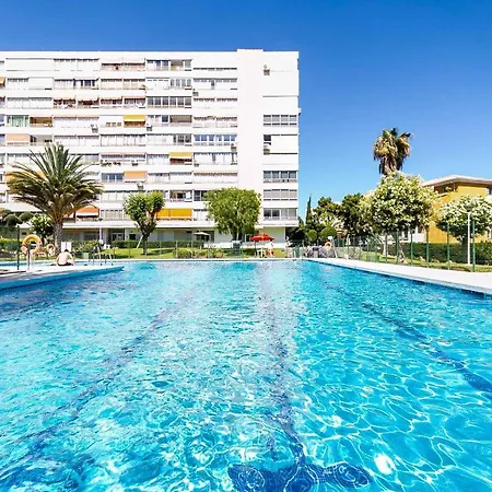 Acogedor, Terraza, Piscina Y Mar Appartement Benalmádena