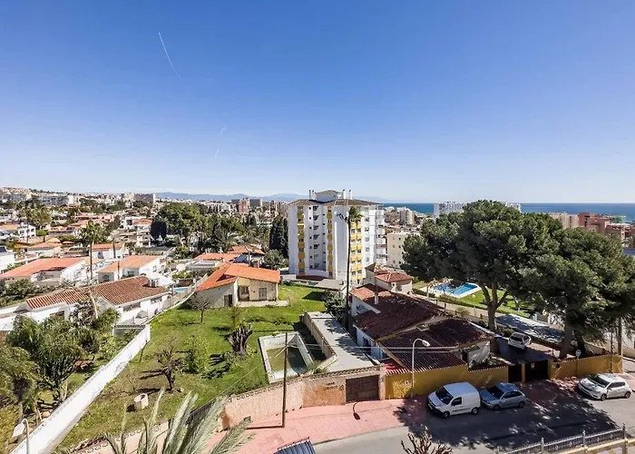 Acogedor, Terraza, Piscina Y Mar Apartament Benalmádena